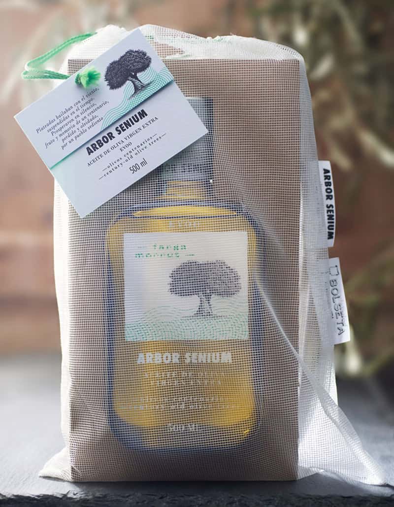 Aceite de oliva virgen extra de olivos centenarios Arbor Senium packaging de 500 ml