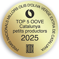 Mejor AOVE en la modalidad del TOP5 AOVE Cataluña (Pequeños Productores) 2025